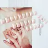 Parches de Manicura de Moda Rosas y Blancos Frescos, Decoraciones de Flores, Uñas Exquisitas Portátiles, Manicura de Atmósfera Dulce de Venta Caliente Transfronteriza