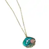 Moda Femenina Elementos Marinos Transfronterizos Perla de Imitación Pegamento Artesanal Forma de Concha de Vieira Estrella de Mar Concha Collar con Colgante