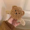 Presilha de Urso de Pelúcia ~ Boneca Desenho Animado Fofa Presilha de Tubarão para Parte de Trás da Cabeça Acessórios de Cabelo para Mulheres