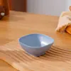 Tazón de Paja de Trigo Resistente a Caídas Doméstico para Niños Tazón de Arroz Plástico Antideslizante Tazón para Sopa Tazón para Fideos Instantáneos Juego de Cucharas Tazón Grande Vajilla