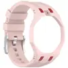 Adecuado para correa de reloj mecánico SWATCH de marca compartida AP, correa de repuesto de silicona colorida integrada para reloj de bolsillo Royal Oak para hombre y mujer