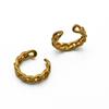 Nueva pulsera de venta caliente con clip para la oreja, colgante, collar, accesorios de joyería de cobre DIY, hebilla de cadena personalizada, clip para el hueso de la oreja