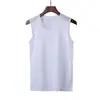 Chaleco de Malla de Seda de Hielo para Hombre Hombro Ancho Cuello Redondo Sin Mangas Secado Rápido Transpirable Camiseta Interior Deportiva Camiseta de Tirantes de Baloncesto para Hombre