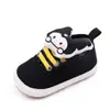Bebê 0-6-Dezembro primavera e outono bebê sapatos internos macios antiderrapantes boneco de desenho animado sapatos para caminhar BBW3209