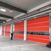 Puerta de persiana enrollable automática a prueba de polvo cortina suave rápida PVC transparente purificación por inducción taller elevación industrial a prueba de polvo inteligente