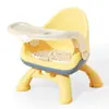 Mesa de Comedor para Bebé, Silla de Comedor, Taburete, Silla para Bebé, Asiento de Plástico Doméstico con Respaldo, Silla, Banco Pequeño, Multifuncional