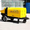 Bomba de Concreto para Entrega, Bomba para Coluna Estrutural Secundária, Máquina Hidráulica para Material de Coluna Estrutural Secundária, Bomba de Entrega de Argamassa para Estrutura de Pedras Finas