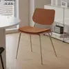 Silla de comedor retro nórdica para sala de estar del hogar, silla con respaldo de madera maciza, silla de diseño para reuniones, mesa y sillas de comedor vintage para cafetería