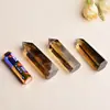 Cristal de Citrino Natural Coluna Apontada Atacado Coluna de Cristal de Energia Desmagnetizante Enfeites Atacado Venda Direta da Fábrica de Donghai