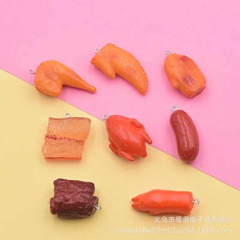 树脂仿真排骨猪蹄鸡翅1