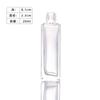 Em estoque 5ml ~ 10ml frasco cilíndrico frasco de perfume retangular frasco de spray fino parafuso pequeno frasco de amostra sub-frasco fino