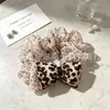 Elásticos para el pelo coloridos, elegantes y artísticos, scrunchies de malla floral de alta elasticidad, accesorios en stock para venta al por mayor