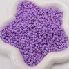 Cuentas tubulares de acrílico de color sólido de 4 mm, cuentas sueltas simples, material para pulsera y collar con cuentas hechas a mano para bricolaje, accesorios de joyería al por mayor