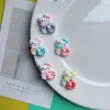 Anillo de Natación de Dibujos Animados Red Net Gato Pequeño Pegamento de Crema Accesorios Pequeños Accesorios para el Cabello DIY Funda de Teléfono Bolsas Crocs Material de Parche Hecho a Mano