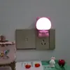 Luz Nocturna de Dos Colores Ahorradora de Energía Dormitorio LED Bebé Mesita de Noche Lámpara Alimentación Niños Protección Ocular Atmósfera de Sueño Bebé