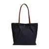 Bolso de Hombro Cruzado Casual Ligero con Pliegues Estilo Japonés para Mujer Principios de Otoño Gran Capacidad Versátil para el Trabajo Tela Oxford