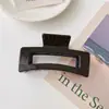 Pinza de tiburón grande coreana para el cabello, accesorio simple para recogido en la parte trasera de la cabeza, pinza de pelo de alta gama para mujer