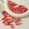 Cuentas de estrella degradadas acrílicas, cuentas de pentagrama, accesorios hechos a mano para DIY, materiales de borla estilo antiguo, accesorios para joyería