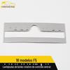 Adequado para 18 F5 botões rotativos de controle central adesivos de moldura decorativa para botões de ajuste de interruptor de controle central F5 peças de automóvel