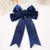Nuevo Lazo Grande de Cola de Golondrina Cinta de Poliéster Satinado Accesorios para Tocados y Pasadores de Pelo DIY Lazo Decorativo para Caja de Regalo