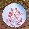Guarda-chuva de papel de óleo de estilo antigo Traje clássico Hanfu Silk Umbrella Cheongsam Props Decoração Red Umbrella Factory