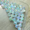 Resina UV Estilo Coreano Imitação Olho de Gato Contas para Pulseira de Miçangas DIY Corrente de Celular Chaveiro Material Acessórios de Joias