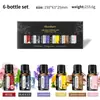 Set de Aceites Esenciales de Aromaterapia Caja de Regalo para Fragancia del Hogar Mayoreo