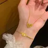 Caperucita Roja Explosiones Hielo Roto Pulsera de Amor Collar Super Brillante Alto Sentido Delicado Lujo Ligero Cadena para Clavícula