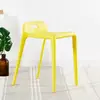 Silla de Comedor Moderna Creativa Silla de Plástico Simple Silla de Recepción Taburete Doméstico Silla de Descanso de Restaurante