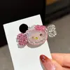 Accesorios para el Cabello Dulces y Lindos Pasadores Kt Llenos de Diamantes Pasadores de Gatito Pinzas de Pato Versátiles Pinzas Laterales Estilo Coreano Nuevos Pasadores para Flequillo