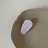 Presilha de Cabelo Xadrez com Gota d'Água Fresca, com Toque de Luxo, Mini Presilha Exquisita para Mechas Soltas, Acessório de Cabelo Presilha Bico de Pato Lateral