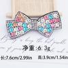 Nuevo lazo perforación en caliente imagen caliente color strass diamante aleatorio lazo ropa suéter decorativo pegatinas de strass al por mayor