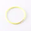 Pulseras europeas y americanas transfronterizas nuevas de Amazon JELLY pulsera dorada rosa de una sola capa pulsera de silicona