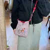 Bolsa de Ombro Bambi Estilo Celebridade Bordada Estilo Japonês Coreano Bolsa Tote Versátil Casual de Mão para Primavera Verão Bolsa Feminina
