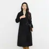 Nuevo Estilo Otoño e Invierno 2026 Abrigo de Lana Doble Faz, 100% Lana Pura, Largo Medio para Mujer, Gama Alta, Elegante, Abrigo Reductor de Edad con Cinturón