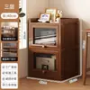 Estante de armazenamento para livros, estante autoportante, armário de armazenamento embutido na parede para uso doméstico na sala de estar, armário à prova de poeira sem madeira maciça
