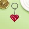 Día de San Valentín tres series llavero creativo Xiyin llavero creativo pequeño regalo moda llavero de coche PVC suave