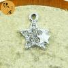 Serie Diamond Love Star DIY Accesorios de joyería coreana colgante individual estilo ins collar plateado colgante geométrico