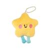 Lindo Colgante de Peluche de Estrella para Muñeca Corazón de Niña Mochila Llavero Decoración Colgante de Muñeca Pequeña Regalo Pequeño Venta al por Mayor