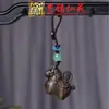 Sándalo Tallado Zodiaco Caballo Cadena para Teléfono Colgante Yiming Xianyuan Llave Madera Maciza Tallada Caballo Llavero Colgante para Coche