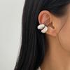 Joyería Transfronteriza Europea y Americana, Pinzas para Oreja de Pan con Forma de C de Estilo Fresco, Hebillas Abiertas Geométricas Espirales de Gota de Agua