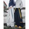 Pantalones de chándal retro americanos talla grande 150 kg para hombre y mujer, finos para primavera y otoño, rectos, holgados, casuales, versátiles, pantalones deportivos