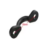 Cuerda de cubierta de kayak de nylon negro con hebilla de anclaje y amarre para asiento fijo Marino de camello Yate Marina