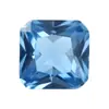 120 # Espinélio Azul Sintético Pedra Solta Combinação Multi-Formato Pedra Preciosa Artificial Fundo Pontiagudo Superfície do Anel Formato de Ovo Formato de Pera Retangular