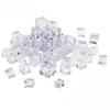Cubo de Hielo Sintético Acrílico de 25 mm Decoración DIY Bandeja de Hielo Cuadrada Transparente Accesorios Molde de Decoración para Publicidad de Bar Disparo