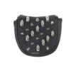 Golf Calavera Plata Remache Cubierta de Varilla de Madera Serie Cubierta de Varilla de Empuje 1/3/5/UT Cubierta de Varilla de Madera Semicircular en Forma de L