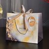 Bolsa de Regalo del Festival del Medio Otoño al por Mayor Bolsa de Embalaje para Pastel de Luna Bolso de Mano con Etiqueta de Doble Cinta Bolsa Lista para Usar Descuento por Cantidad