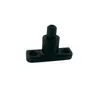 Accesorios para ventana corredera de remolque para RV y autocaravana, varillas de soporte de vidrio, manijas izquierda y derecha, pestillos de bloqueo de ventana