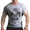 Verano 2026 Nueva Camiseta Estampada 3D para Hombre de Comercio Exterior Transfronterizo Verano Suelta Cuello Redondo Jersey Manga Corta Top
