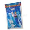 Decoración de Cumpleaños para Niños Suministros para Disfraz Fiesta Temática de Frozen Suministros para Fiesta Plato para Pastel para Niñas Princesa de Hielo